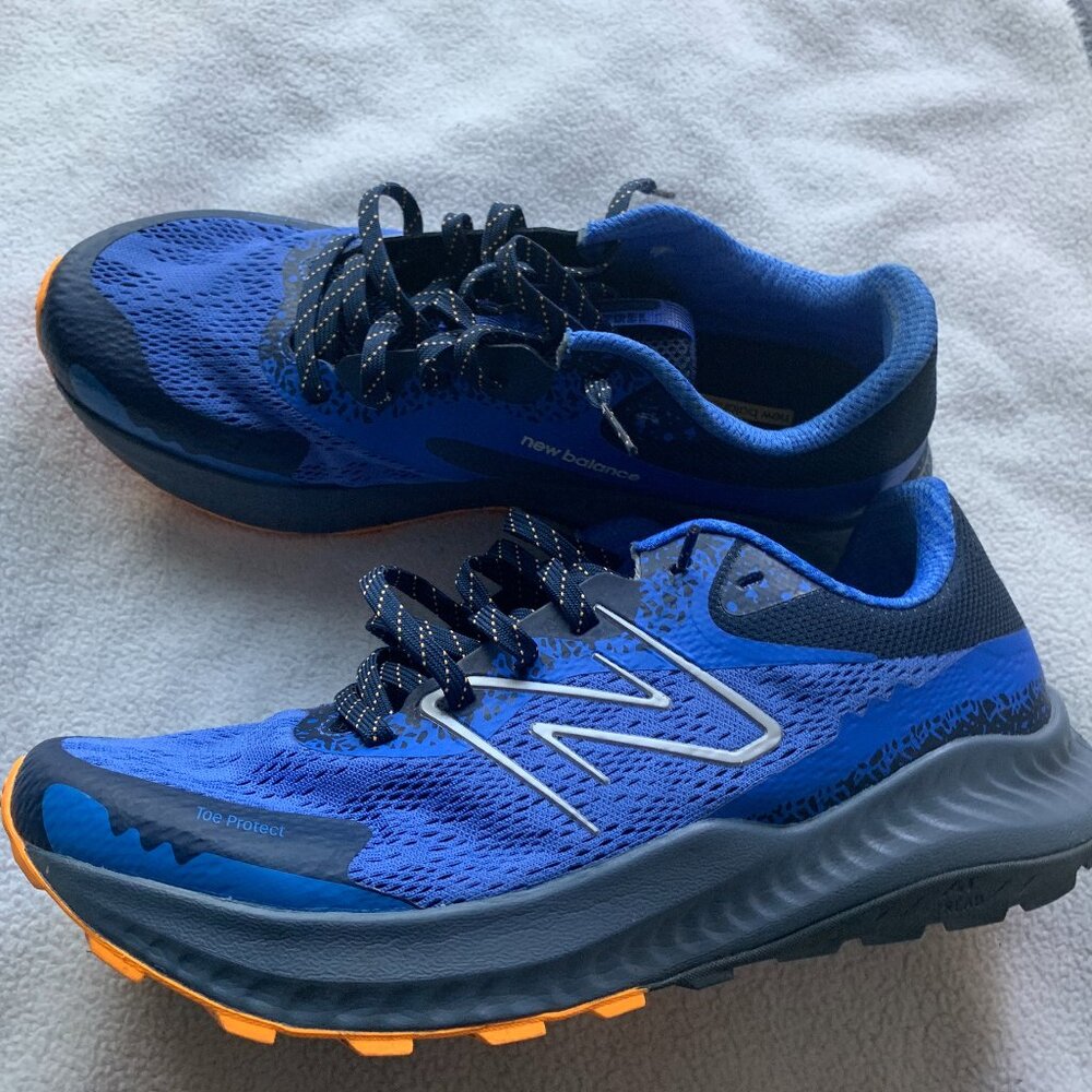 New Balance DynaSoft Nitrel V5 Mens Trail Running Shoe Blue